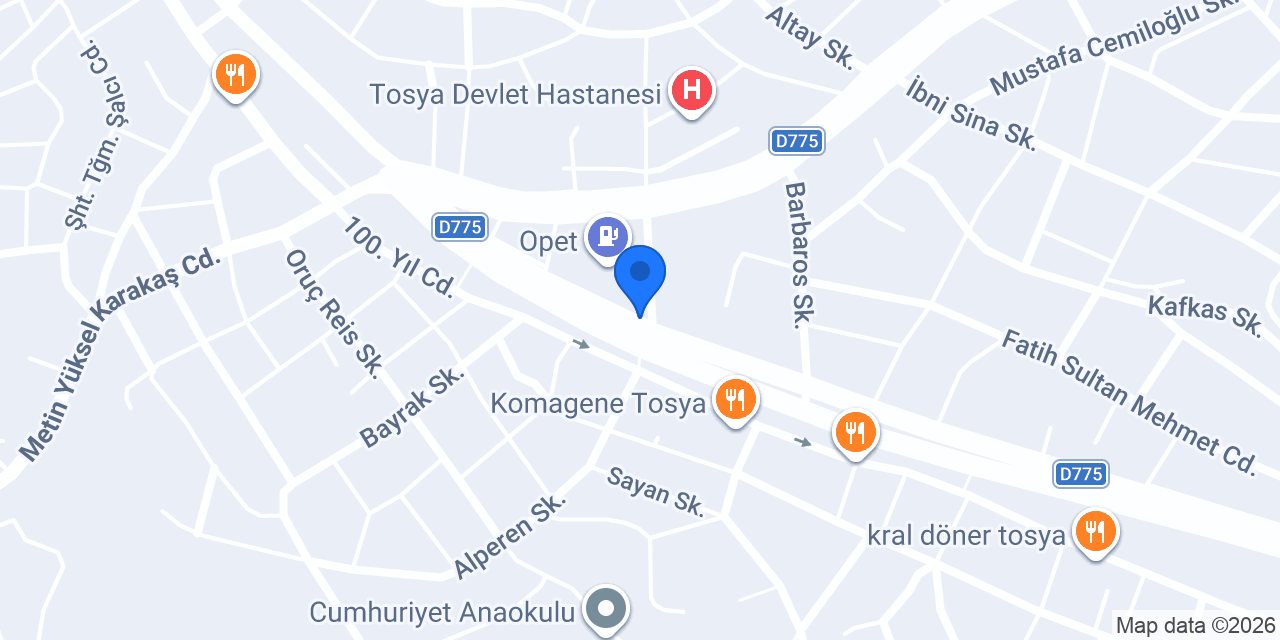Seç Tur konumu