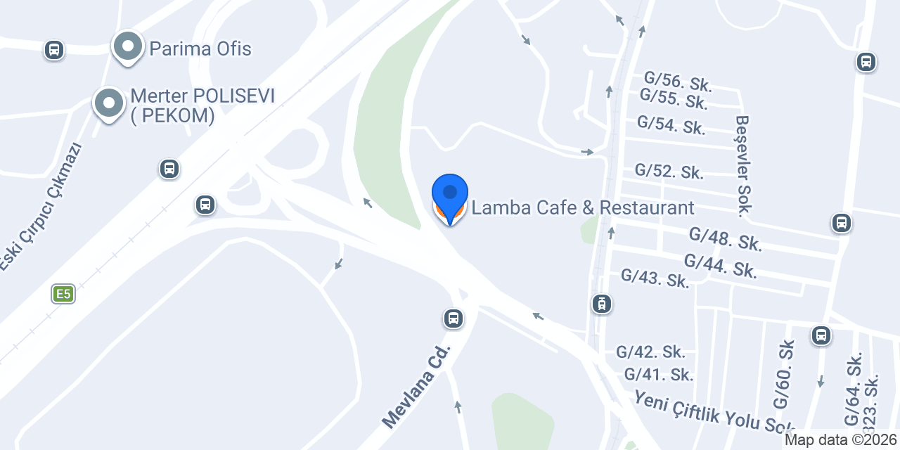 Lamba Cafe & Restaurant konumu