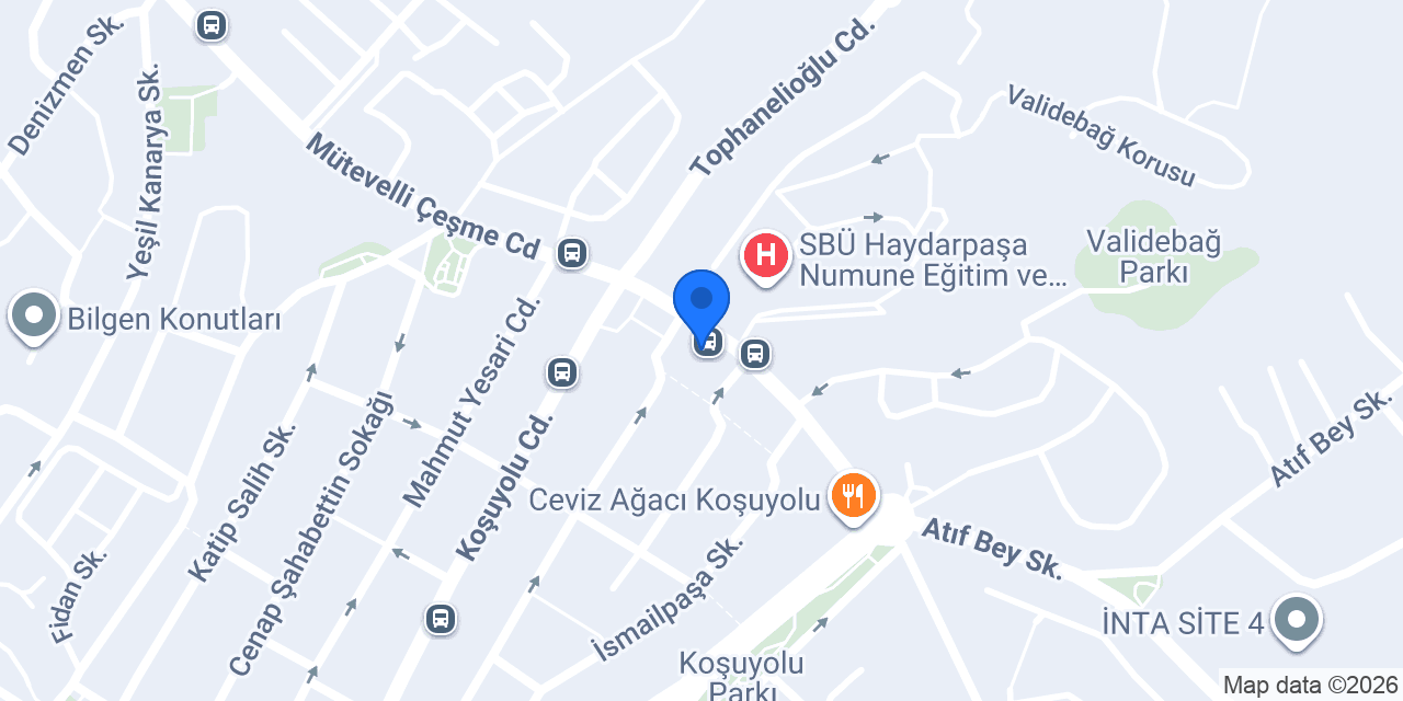 Hece Moda Evi konumu