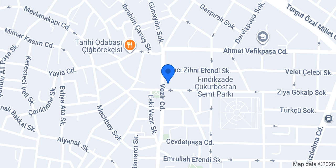 Osmanlı Saray Kadayıfı konumu