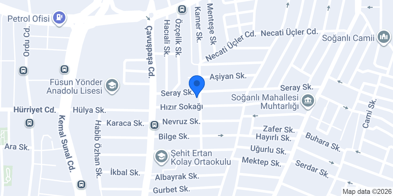Candan Erkek Kuaförü konumu