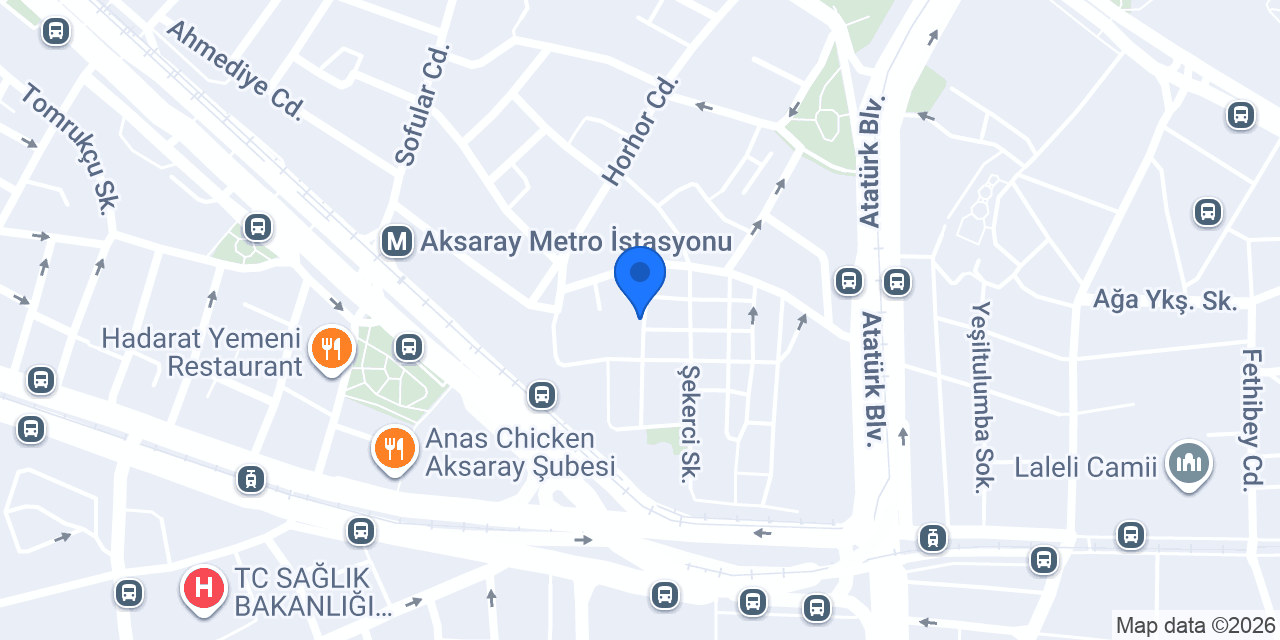 Horhor Hamamı konumu