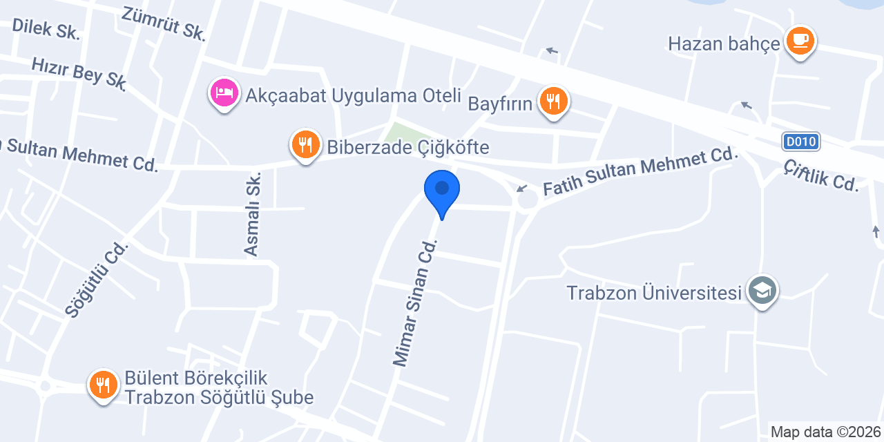 Trabzon Net Yönetim konumu