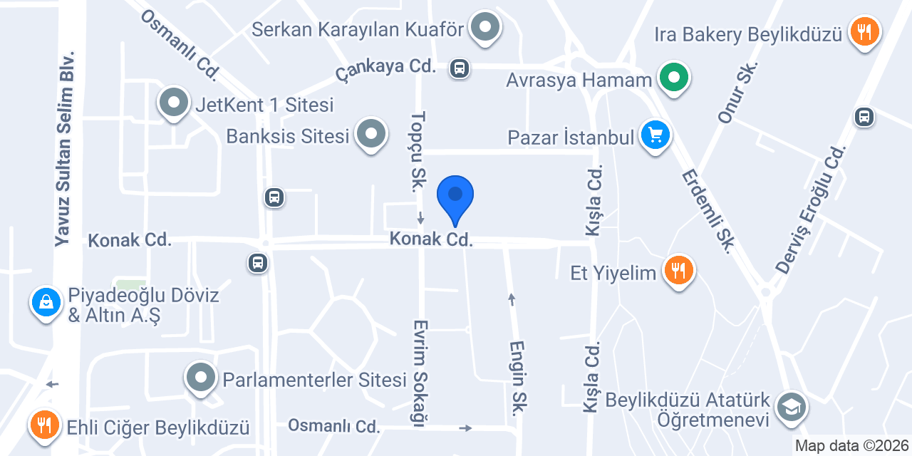 Ebrar Koltuk Döşeme konumu
