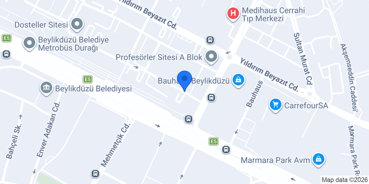 Bomonti Sahaf (Beylikdüzü) konumu