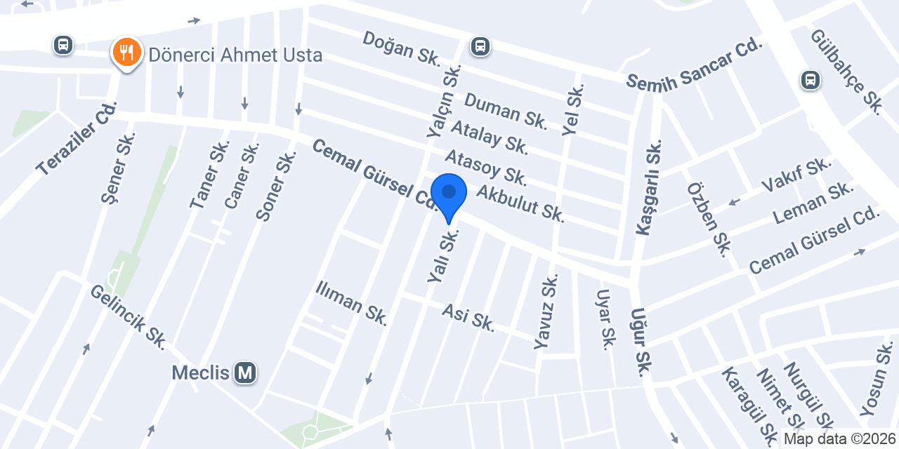 MESET TURİZM konumu