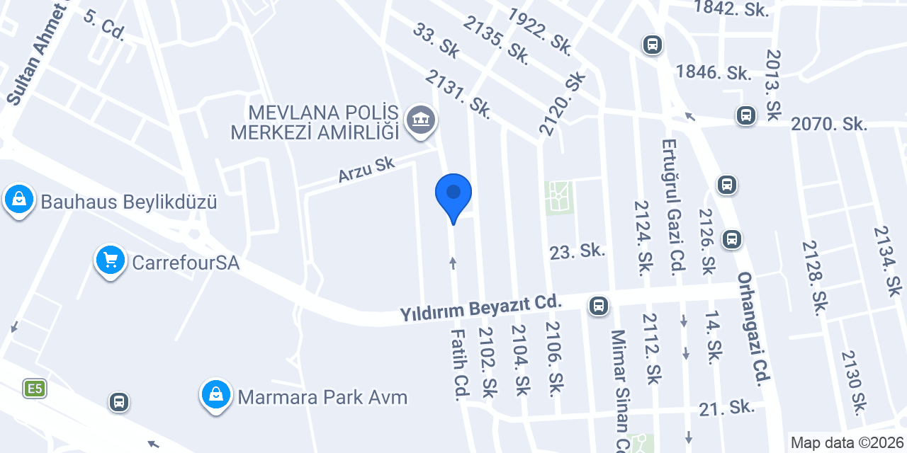 Reyda İnşaat Yapı Market konumu