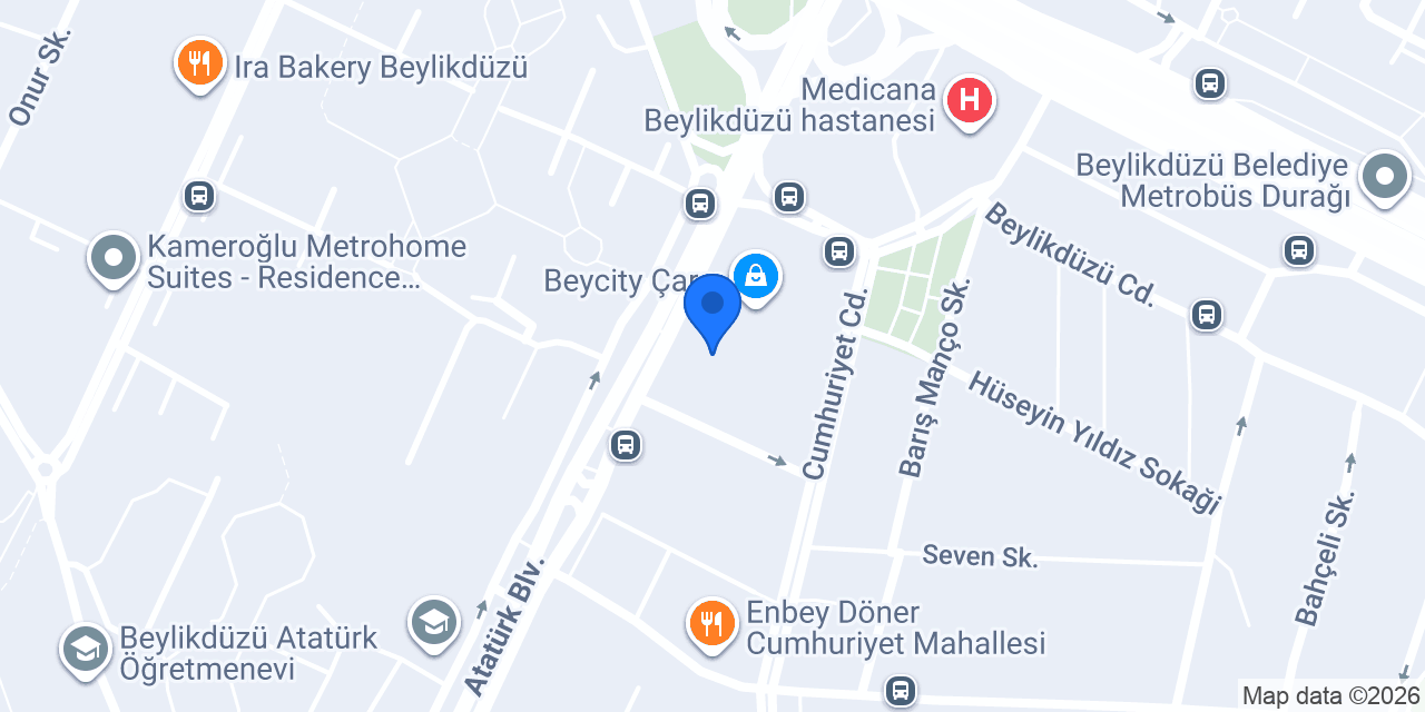 Heap Stuff Beylikdüzü konumu