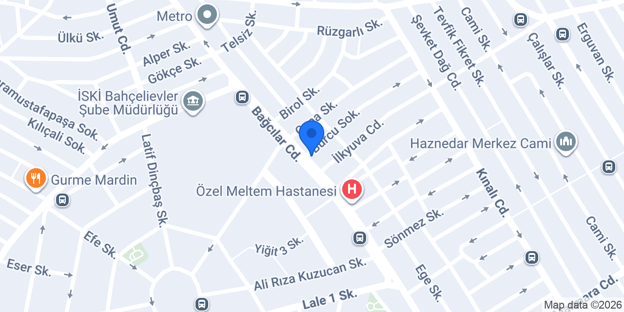 Huzur Dekorasyon konumu