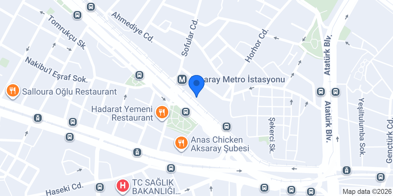 İbb Aksaray Tanıtım Ofisi konumu