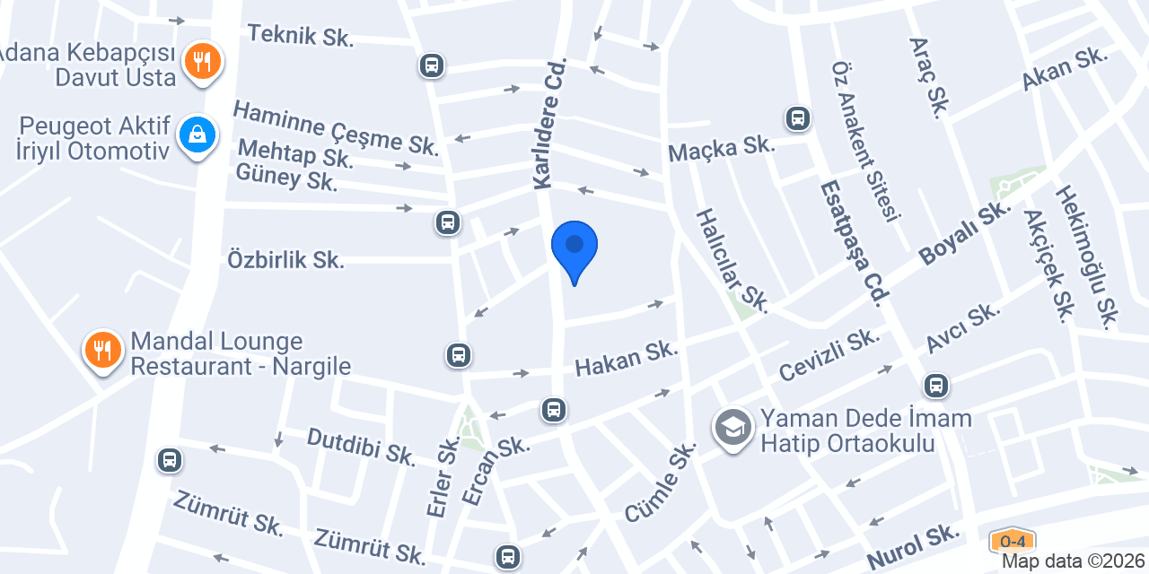 BALLI EKMEK & PASTA konumu