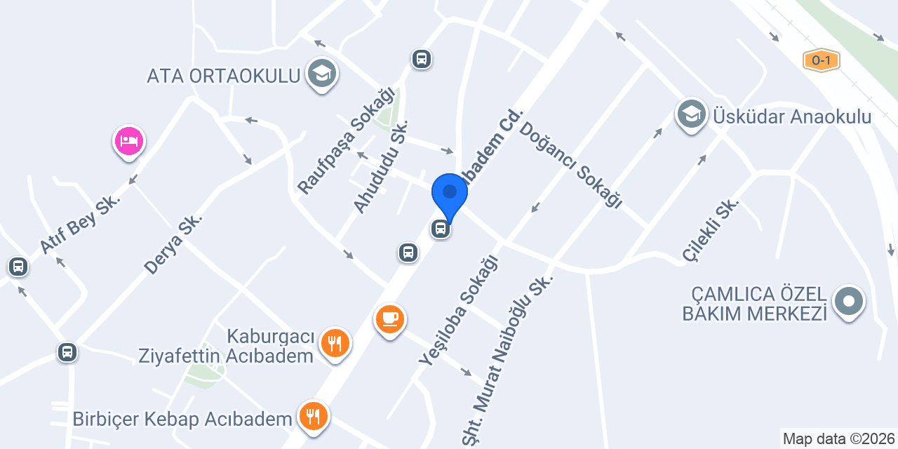 ACIBADEM ALTIN konumu