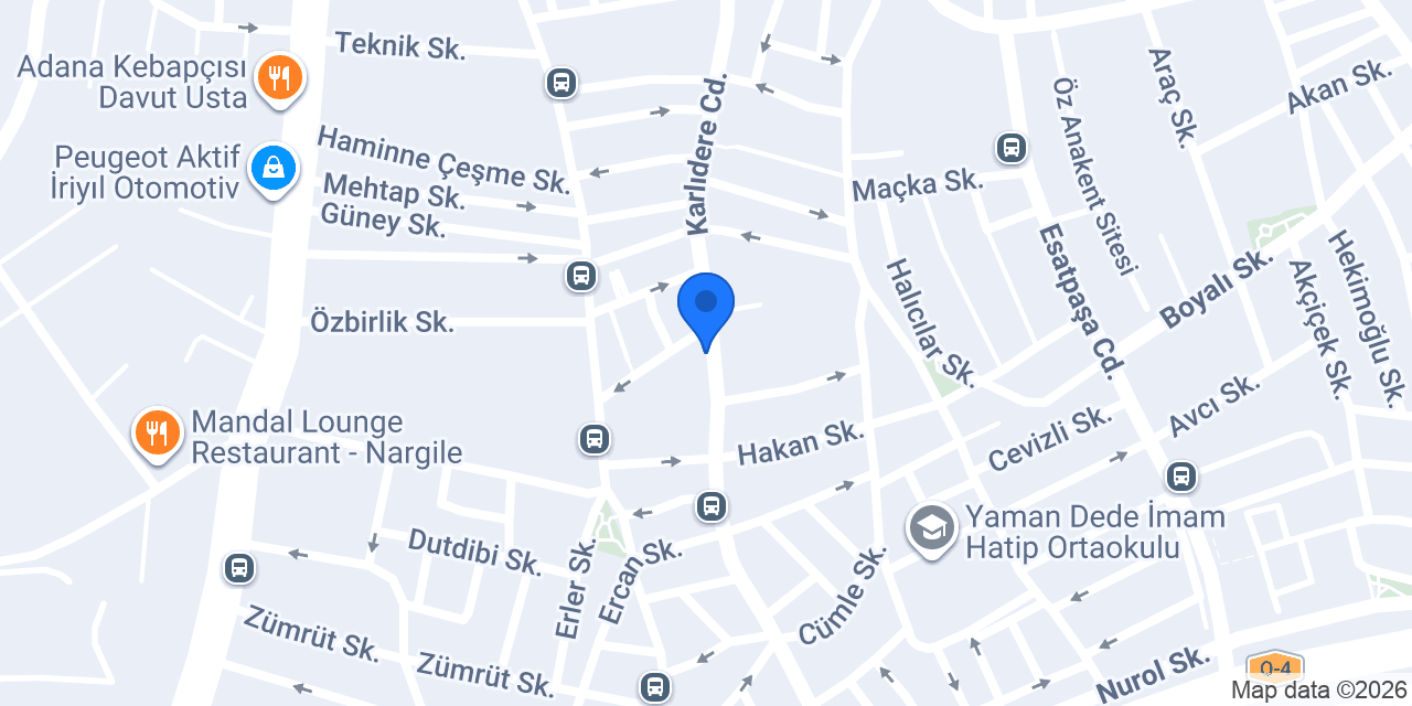 Hüseyiin Terzi konumu