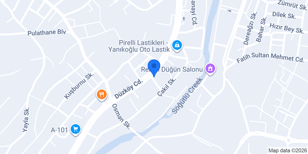 TB OTO SERVİCE konumu