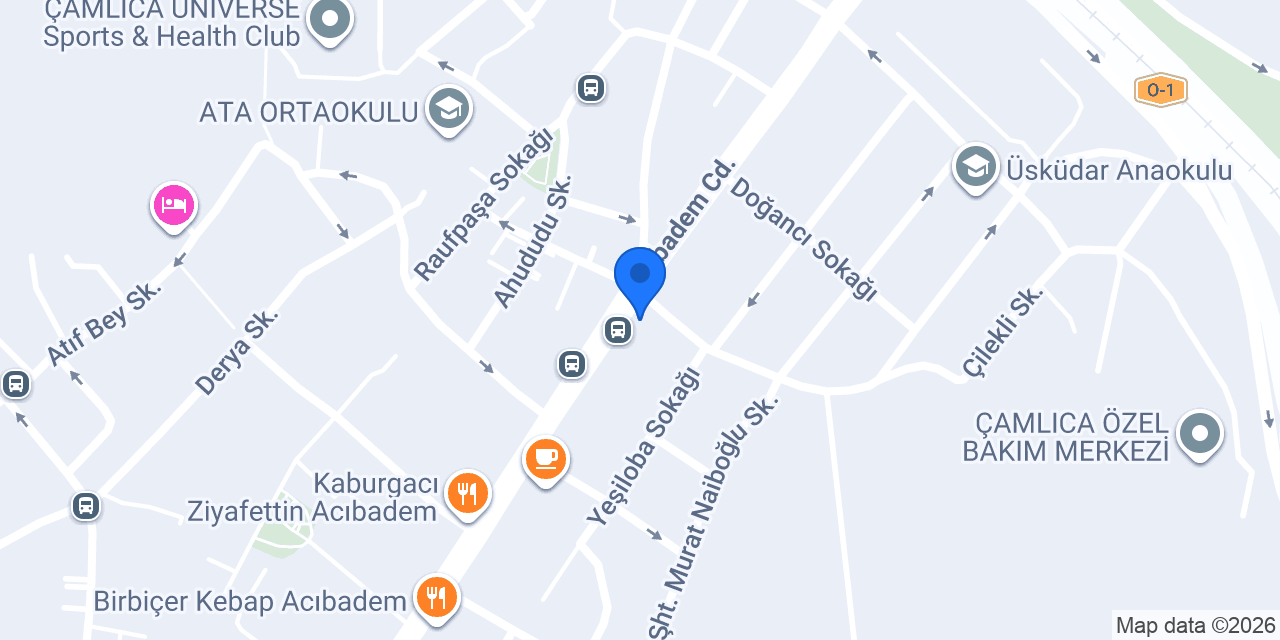 The Qadayıf (Kadayıfzade) konumu
