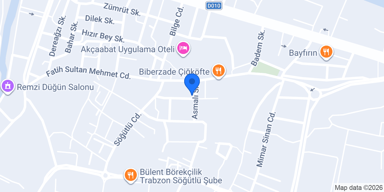 KAHVECIOGLU MARKEY konumu