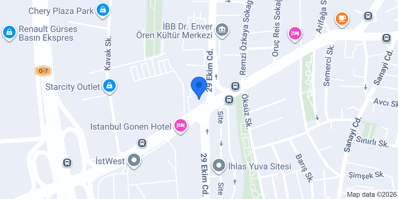AUTO PLUS konumu