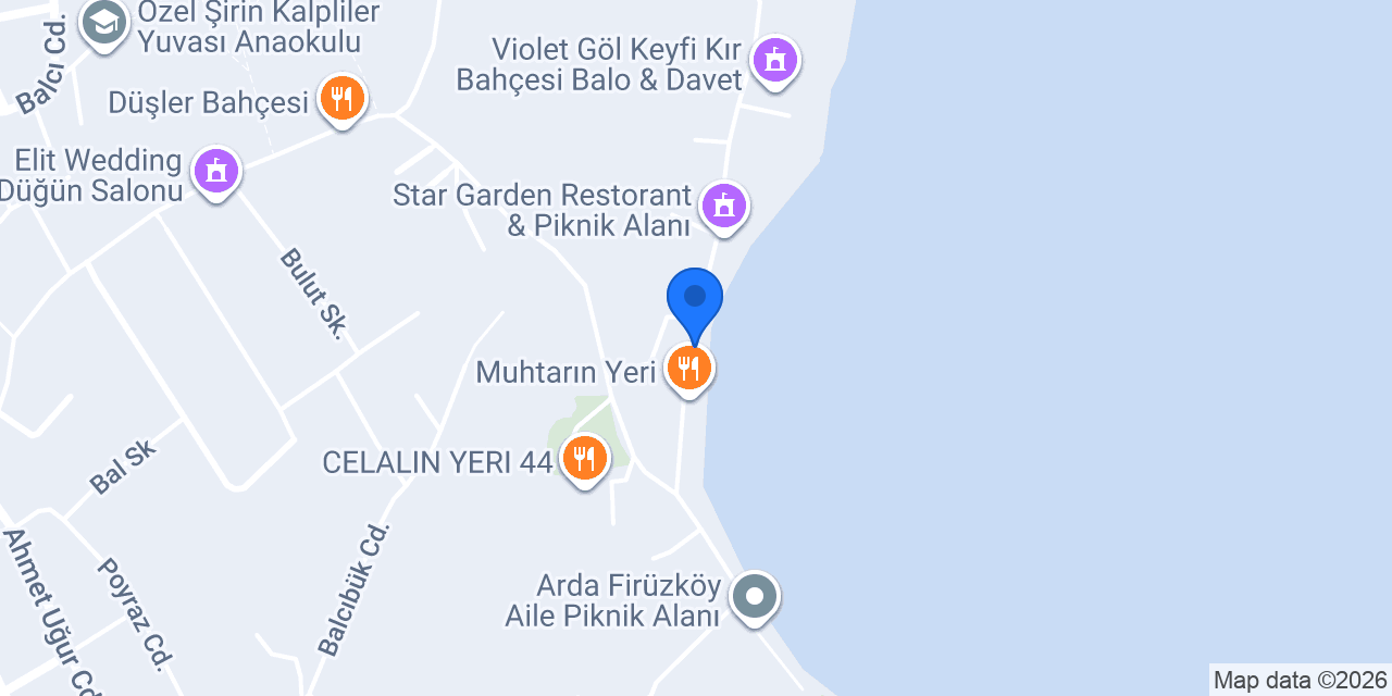 Firüzköy Mangal konumu
