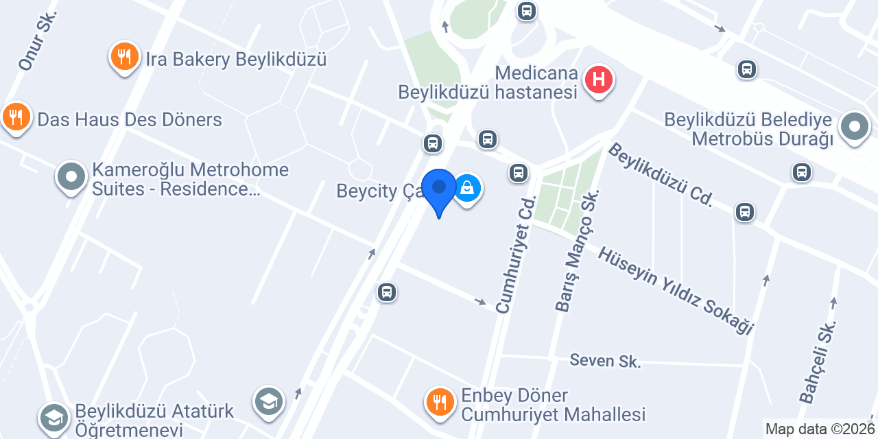 Bade Güldağ Beauty Zone konumu
