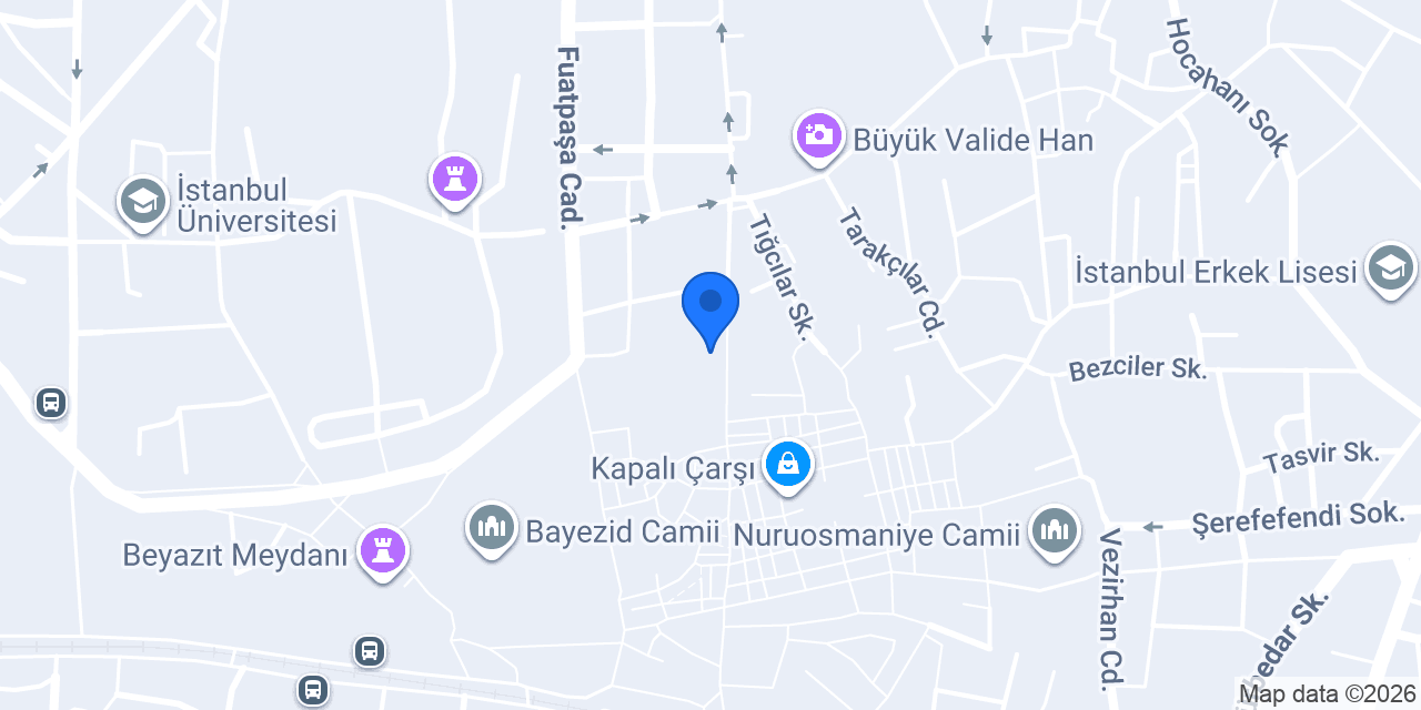Saf İpek Hereke konumu