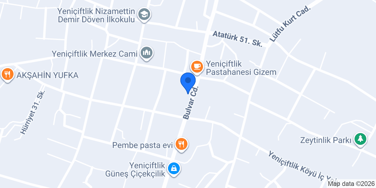 Yurtsever Kardeşler Unlu Mamüller konumu