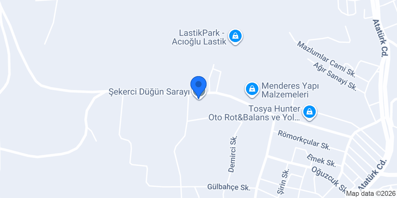 Duru Tekstil konumu