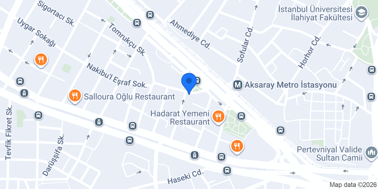 شركة ضيوف العربية - اسطنبول konumu