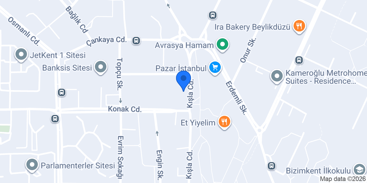 Vogs Coffee Beylikdüzü konumu