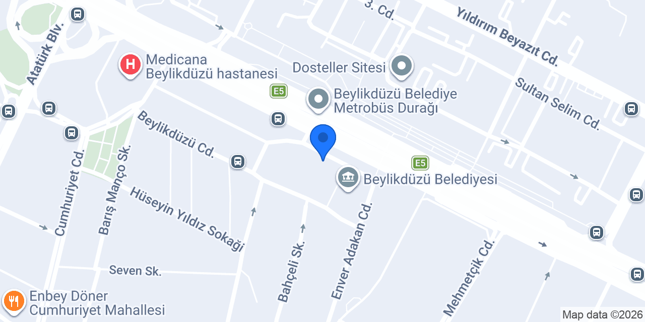 PTT Beylicium Şubesi konumu