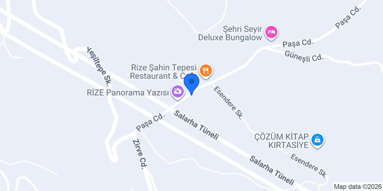 Zirve CAFE konumu