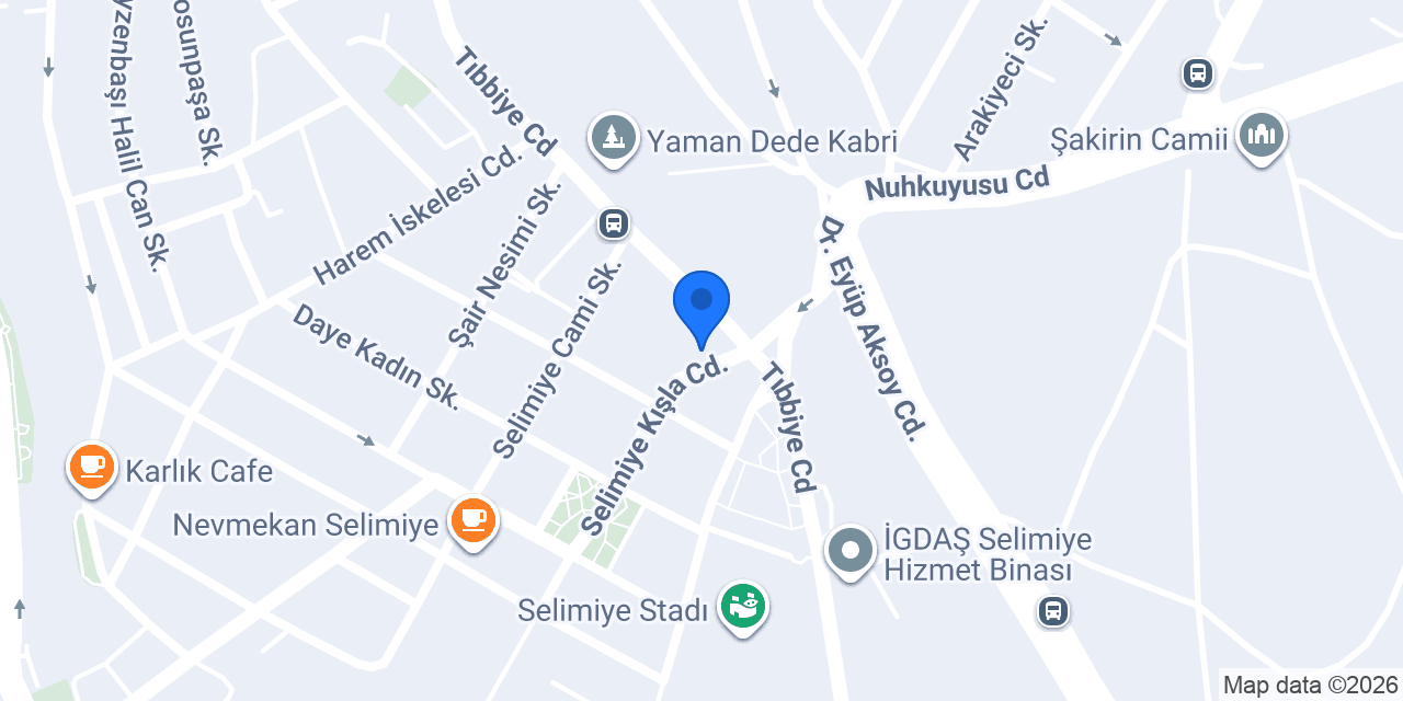 ECZANE SELİMİYE konumu