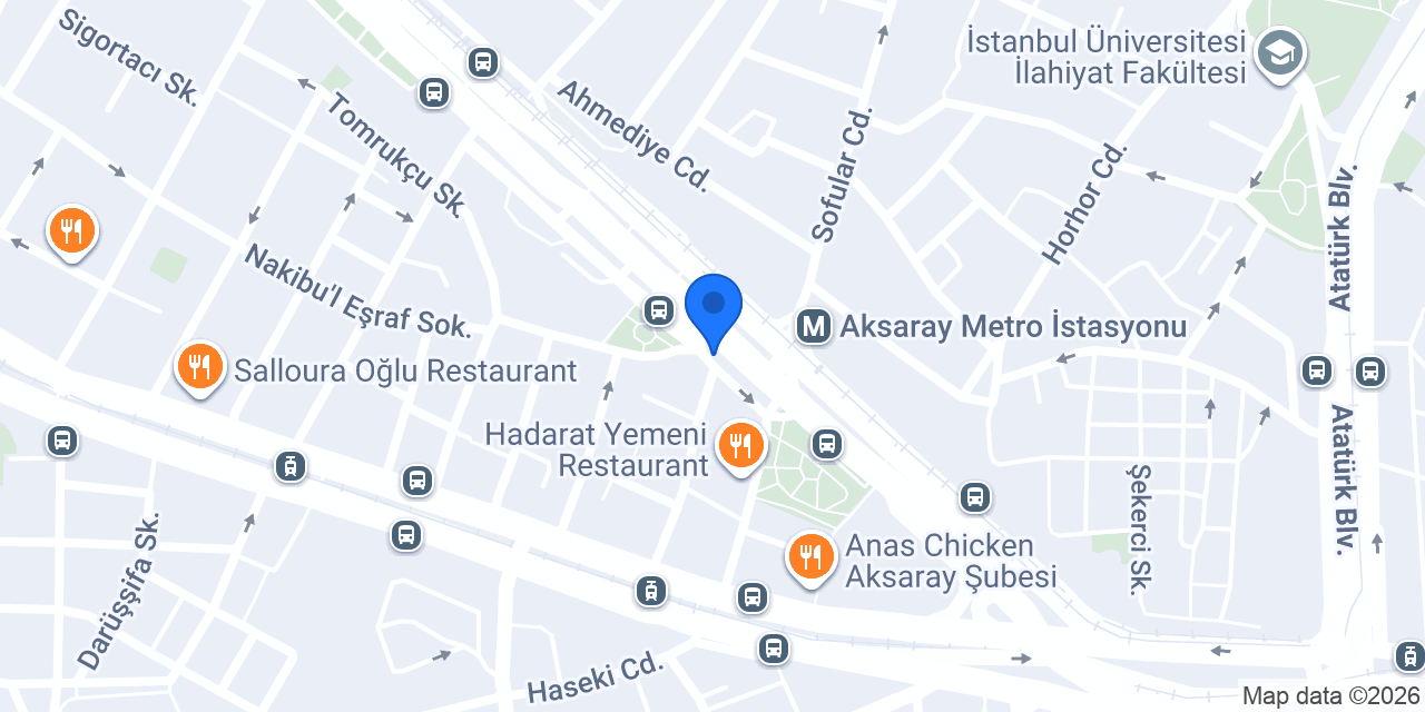 İL EMNİYET MÜDÜRLÜĞÜ konumu