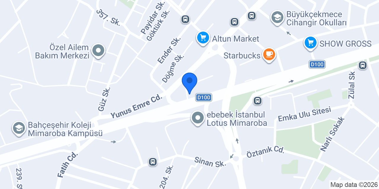 Kınacı Mimaroba konumu