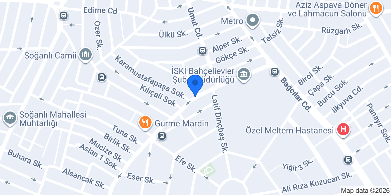 Okul Yönetim Sistemi konumu