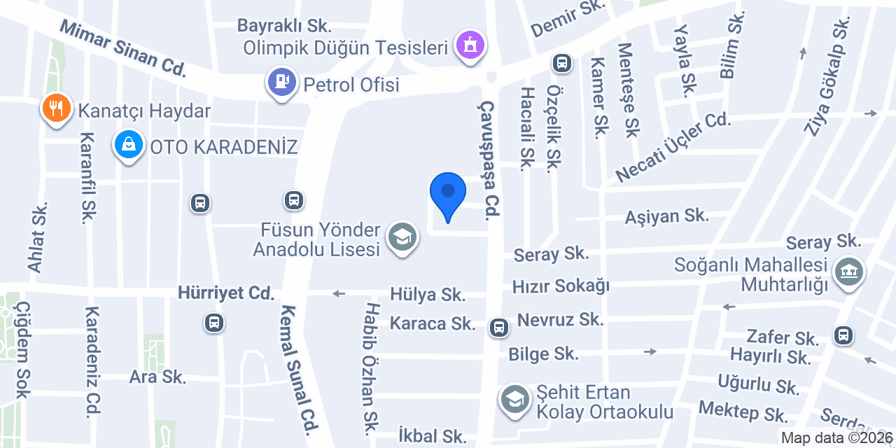 Alaçam konumu