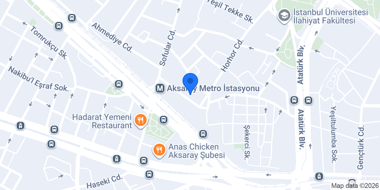 Urfalı Hacı Usta konumu