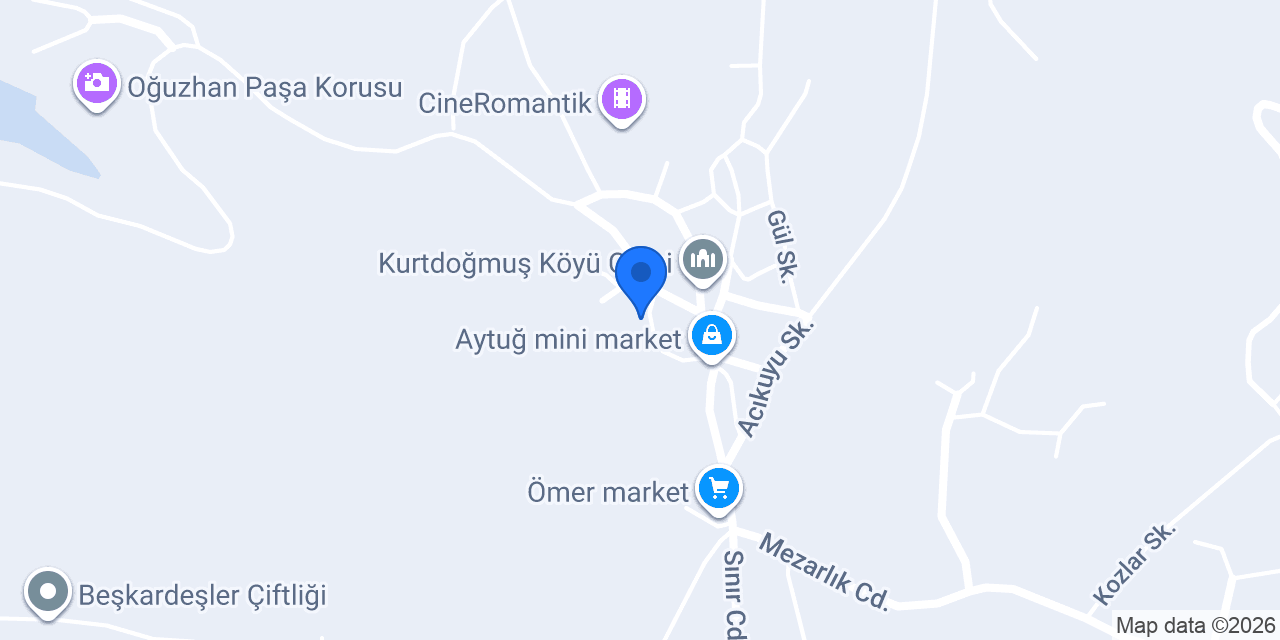 Kurtdoğmuş İöo konumu