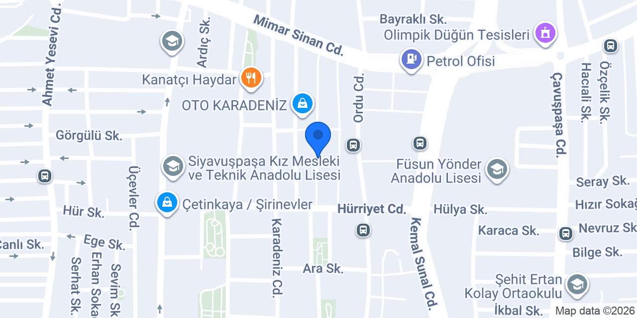 Arda Oto konumu