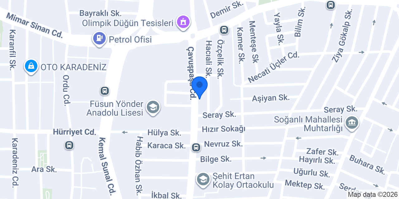 Retro Aydınlatma konumu
