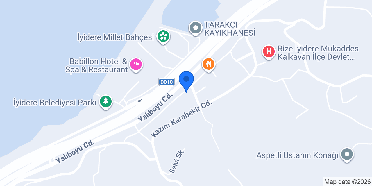 Uğur Ekmek Fırını konumu
