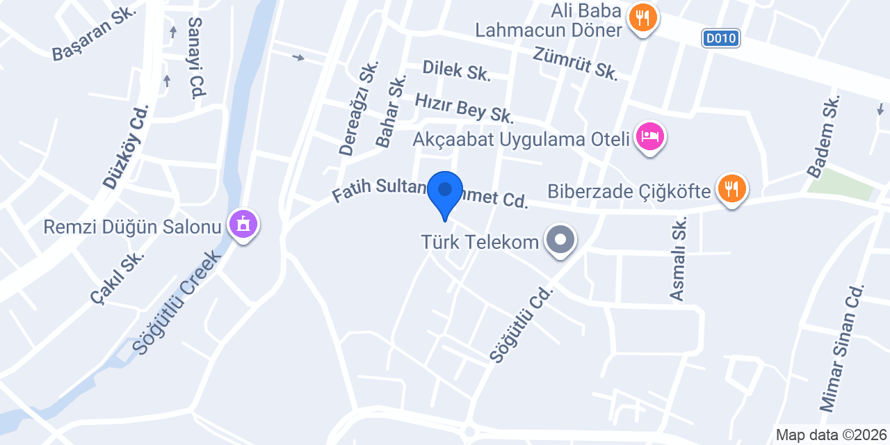TRABZON ARORA YETKİLİ SERVİS konumu