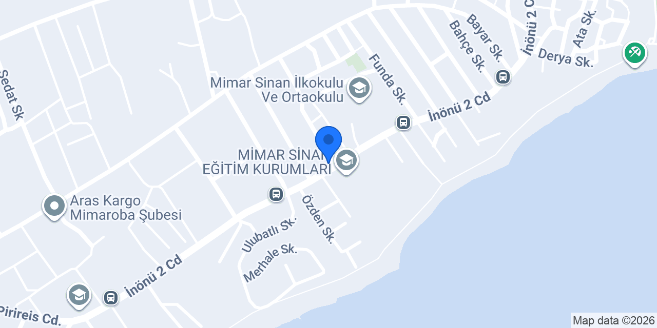 Mimar Cam konumu