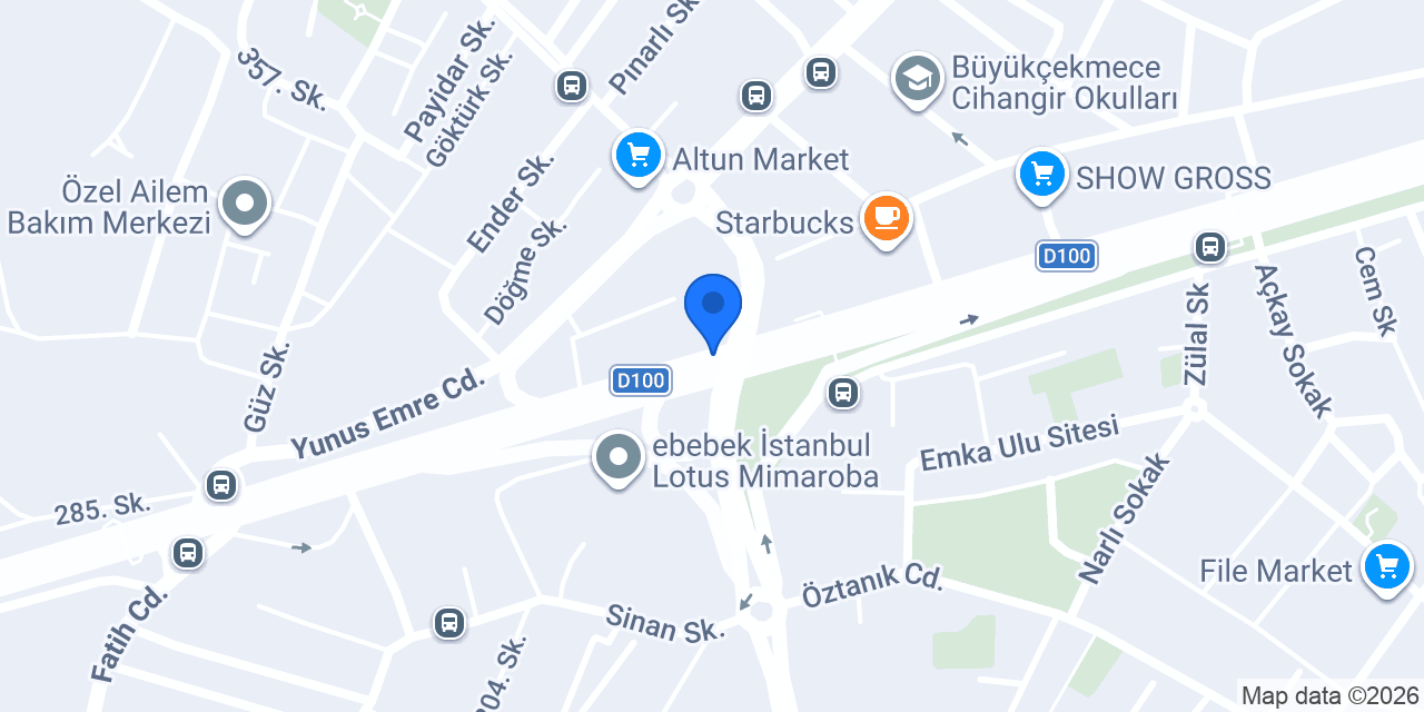 Maxitekno Bilişim konumu