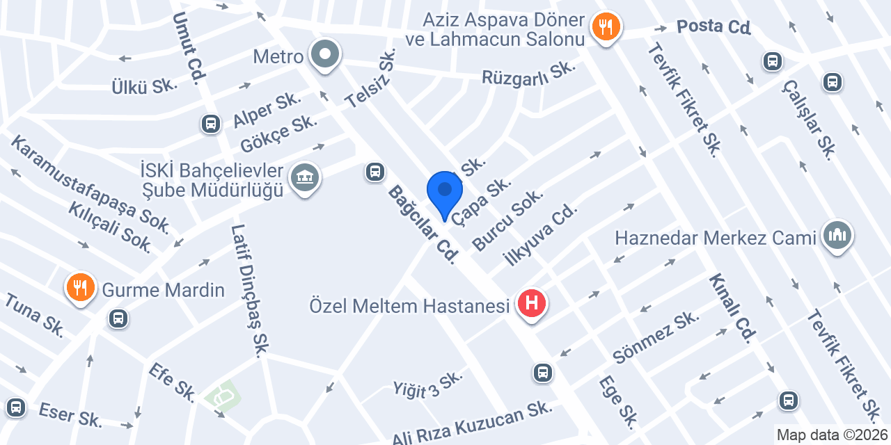 Chery Yedek Parça konumu