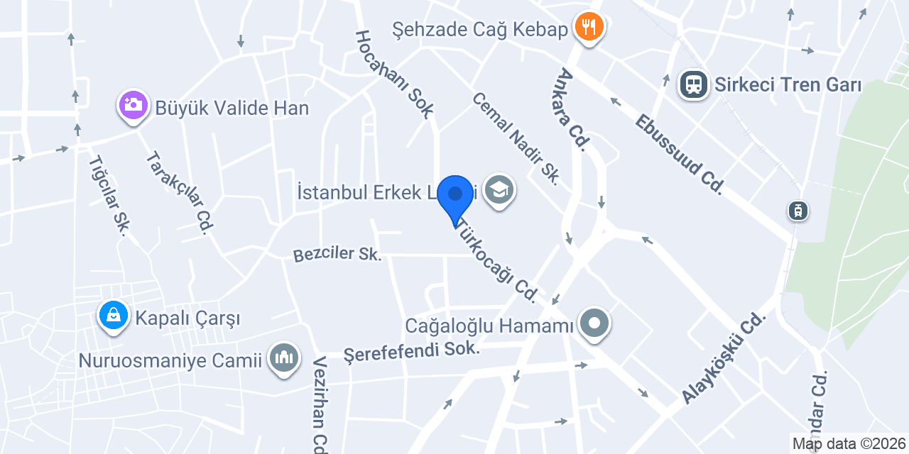Boss Hotel Sultanahmet konumu