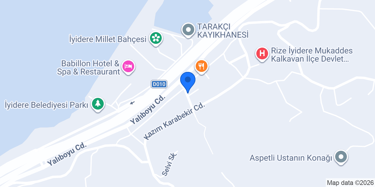 Çaykur konumu