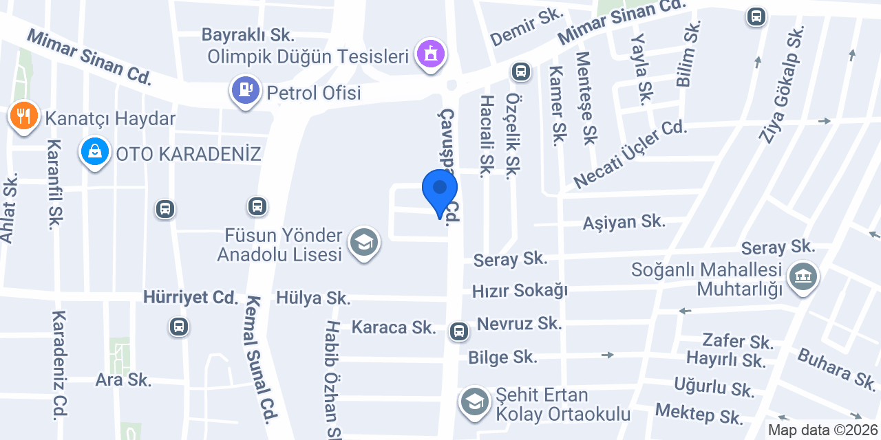 Sönmez Yapı Cam Balkon Duşakabin konumu