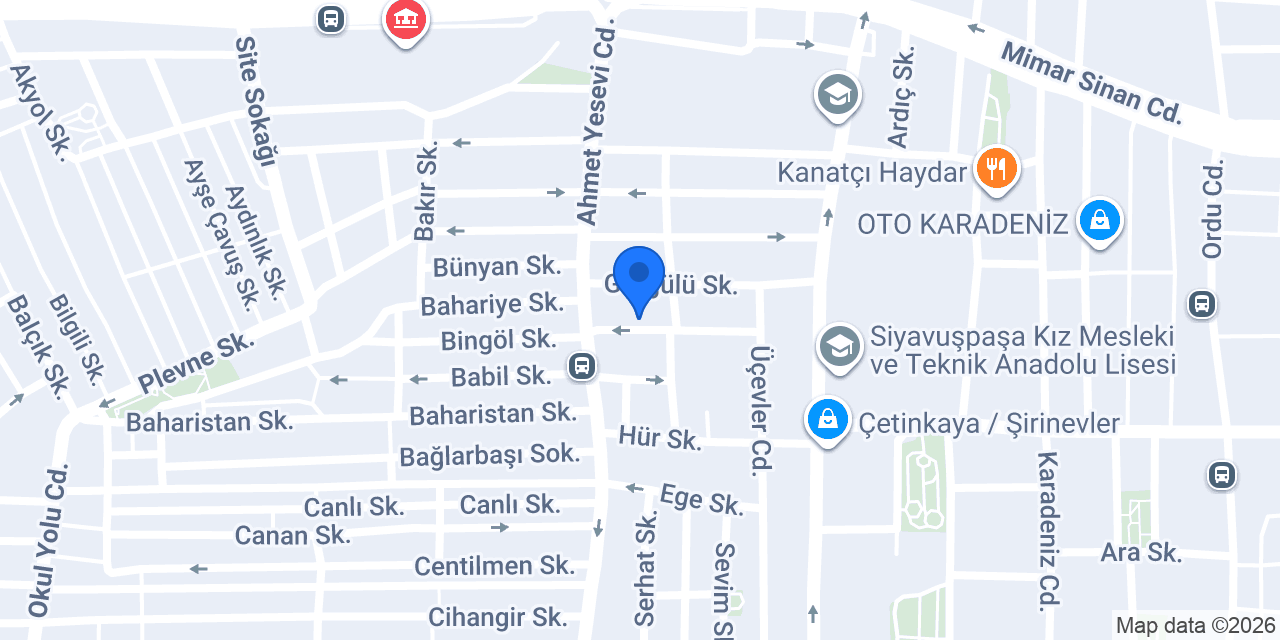Akar Parke konumu