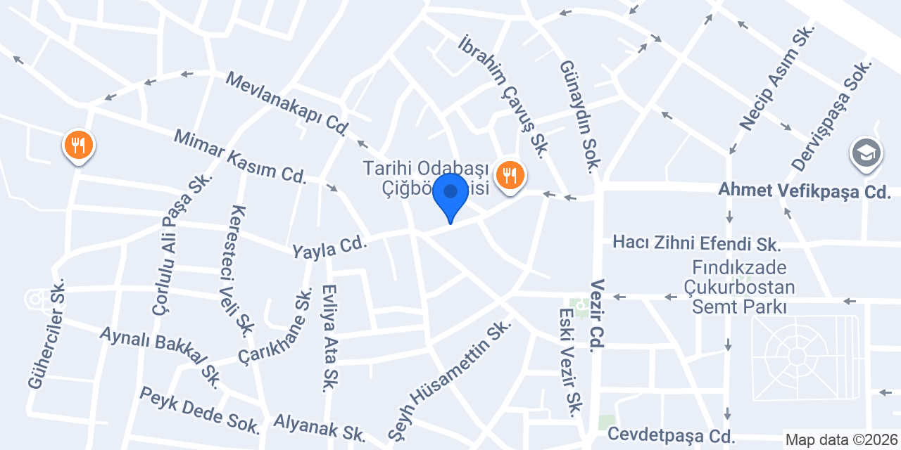 Yayla Erkek Kuaförü konumu