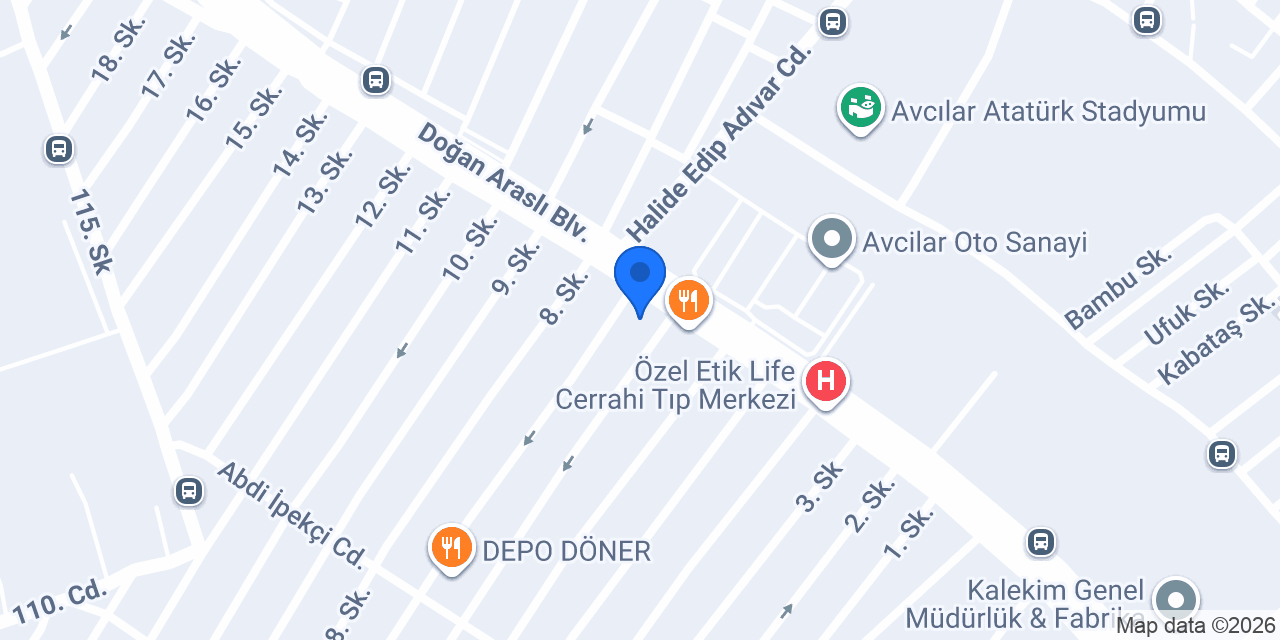 Hacı Baba İskender Kebap konumu